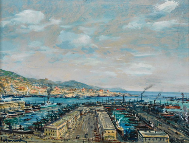 Berto Ferrari porto di Genova